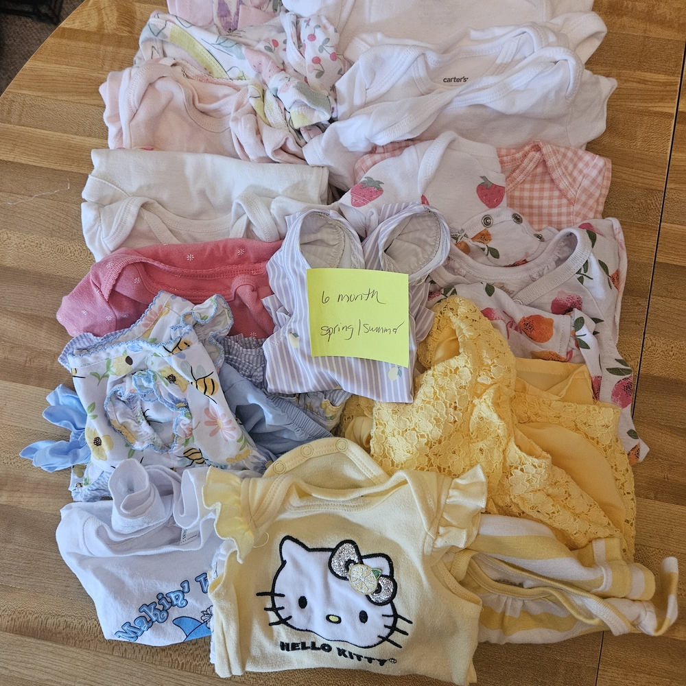 Baby Clothing Bundle 6 Months
